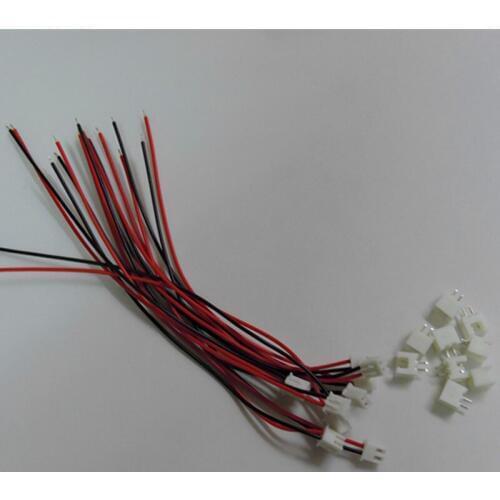 Micro JST Connector 2.54mm 2-pin w/ Wire x 10 sets free shipping