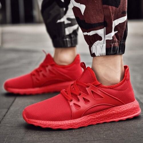 Shoes on sapato Male causal slip white solid Men trainers mens 39 hombre Light shoe Breathable Casual sneakers knitting zapatos