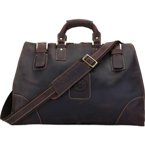 Crazy Horse Genuine Leather Men Bag Men Briefcase male Leather business Bag Crossbody Bags for Man handbags