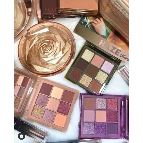 New Arrival Charming Eyeshadow Palette 9 Color Make up Palette Matte Shimmer Pigmented Eye Shadow Powder Beauty Hudamoji