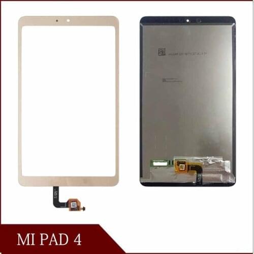 New 8" inch For Xiaomi Mi Pad 4 MiPad4 Mipad 4 MIUI LCD Display + Touch Screen Digitizer Full Assembly Tablet M1806D9E M1806D9W