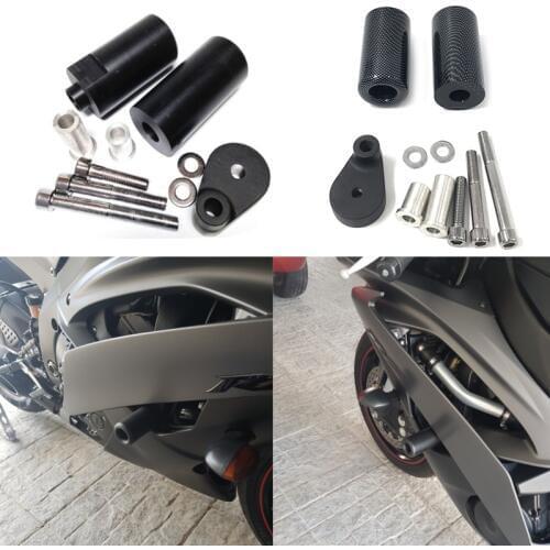 For Yamaha YZFR6 YZF-R6 YZF R6 2008 2009 2010 2011 2012 2013 2014 Motorcycle No Cut Frame Sliders Crash Falling Protection