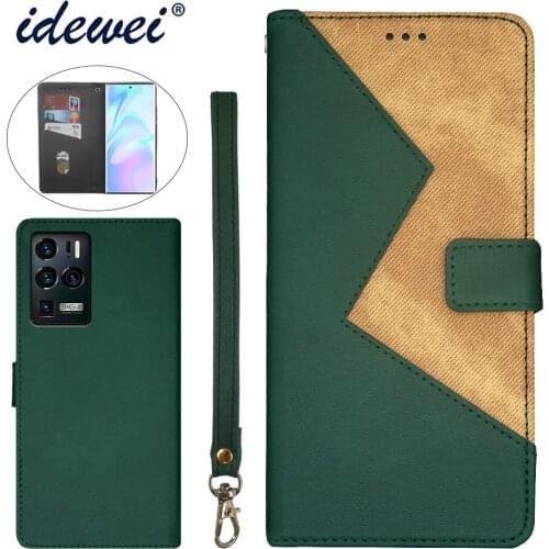 Applicable to ZTE Axon 30 Ultra mobile phone case fold bracket function protection leather case phone case funda capa co