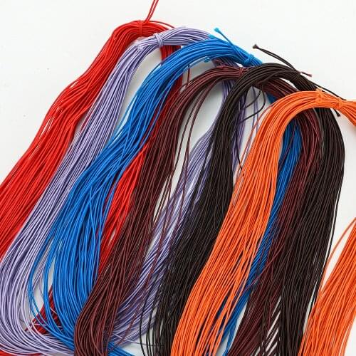 20M 1mm Strong Stretchy Elastic String Solid Color Bead Threads for DIY Bracelet Necklace Jewelry Making Charms 16 Colors