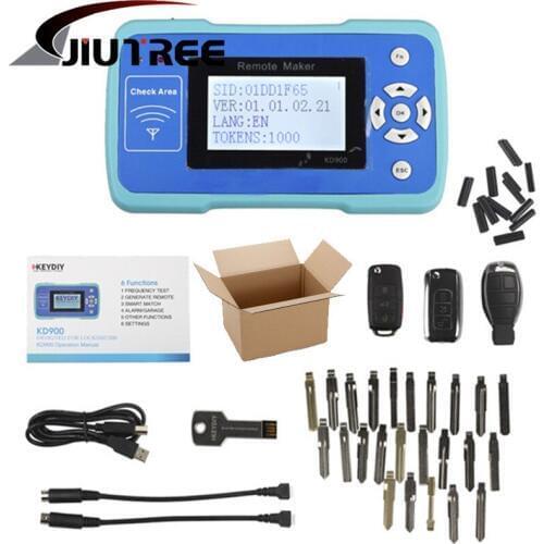 JIUTREE Auto Key Programmer KEYDIY KD900 Remote Maker Remote Control Frequency Tester the Best Tool Button Smart Online Update