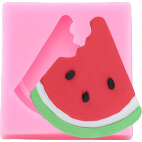 Fruit Watermelon Silicone Mold DIY Party Cake Decorating Tools Cupcake Topper Chocolate Fondant Mould Candy Biscuit Baking Molds