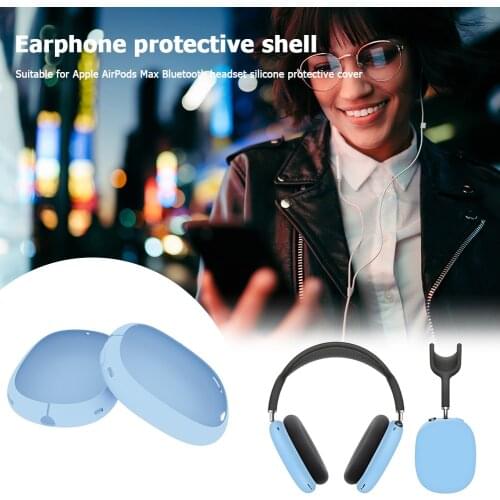 Silicone Headphone Earpads Portable Entertainment Earphone Supplies for AirPods Max Anti-Scratch Protective Ear Covers