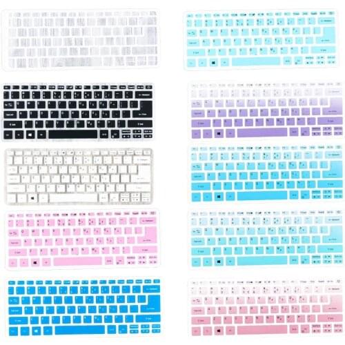 Silicone Keyboard Cover Skin Protector Guard For Acer Swift SF113 S5-371 SF514 SF5 Swift 3/5 Aspire S13 14 SF314 Spin 5 13.3