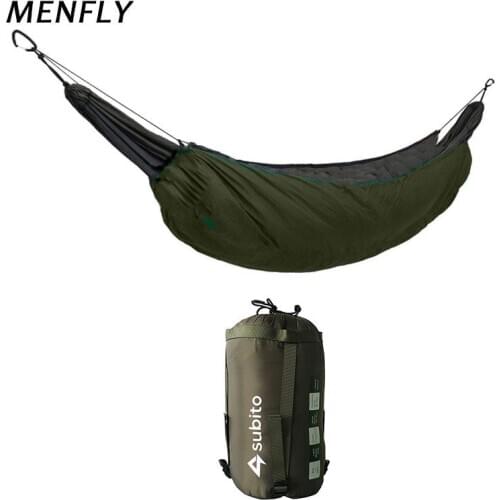 MENFLY Bivouac Single Thermal Cotton Warm Cover Autumn Winter Camping Hammock Encampment Insulation Hammocks Sleep Bedspread