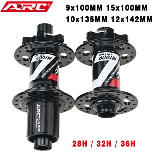 ARC MTB Hub 28H / 32H / 36H BIke Bicycle Hub Micro Spline Front Hub 9x100 10x135 Rear Hub 10x135 12x142 Shimano 8-11V / XDR 12V