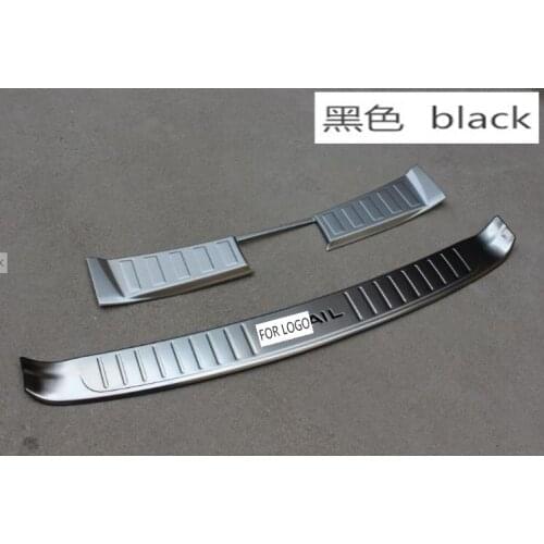 Rogue Steel Rear Bumper Protector Sill Trunk Guard Cover Trim For Nissan X-Trail X Trail T32 2014 2015 2016 Car Accessories