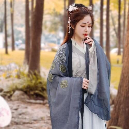 Women Hanfu Costume for Stage Perfromance Lady Traditional Dance Clothing Anicent Female Tang Pricess Outfit Han Dynasty Cloth