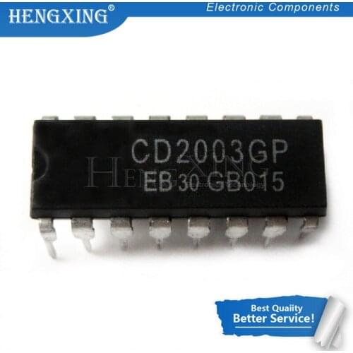 10pcs/lot CD2003GP DIP16 CD2003 DIP 2003GP DIP-16 new and original IC In Stock