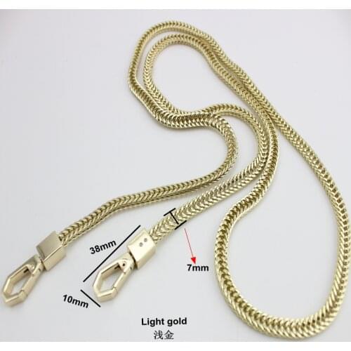 5pcs The new high - end female hardware accessories metal chain belt package chain shoulder strap bag part