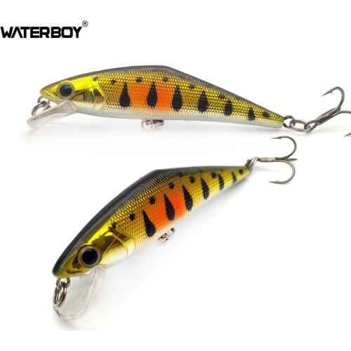 6.3cm 6.3g Minnow Wobblers Lure Hard Fishing Bait Fish Tackle Artificial Plastic Lure Bait For Fishing