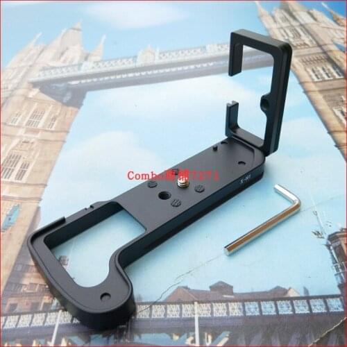 X-H1 XH1 Quick Release L-Shaped Plate Bracket Hand Grip with 1/4" Screw Fits for FUJIFILM X-H1 XH1