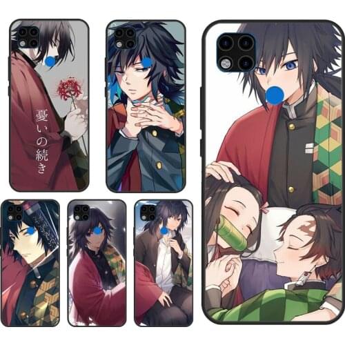 Demon Slayer Tomioka Giyuu Phone Case For Xiaomi Redmi Note 10 9 Pro 8T 9S 7A 8A 9A 9C 9T K40 Redmi Note 8 Pro Cover