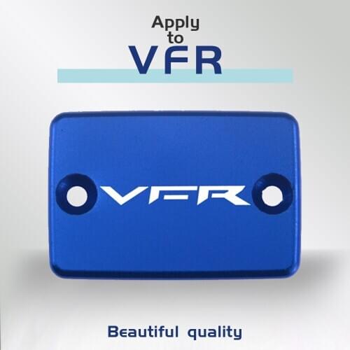 CNC Aluminum Motorcycle Brake Fluid Fuel Reservoir Tank Cover Cap FOR HONDA VFR 1200 F VFR1200 F 2010