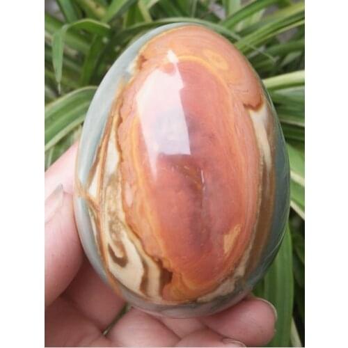 2019 hot 400-450g 100% Natural Ocean jasper polished Jade Stone Crystal eggs Free shipping