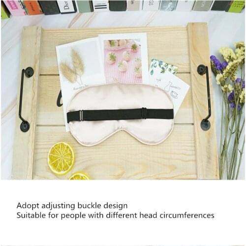 Eye Mask Imitated Silk Sleep Night Eyeshade Portable Travel Eyepatch Nap Eye Patch Rest Blindfold Eye Cover Sleeping Mask