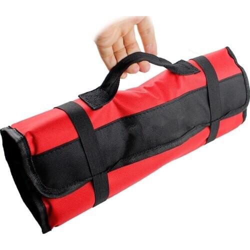 Multifunction Oxford Cloth Folding Wrench Roll Bag Tool Storage Pouch Portable Case Organizer Holder JA55