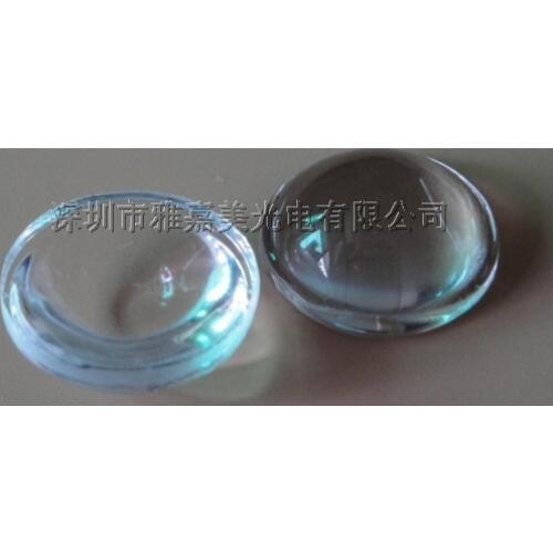 Power LED lens diameter 20.2MM High 8.0MM optical glass Convex lens, Automobile lamp glass lens