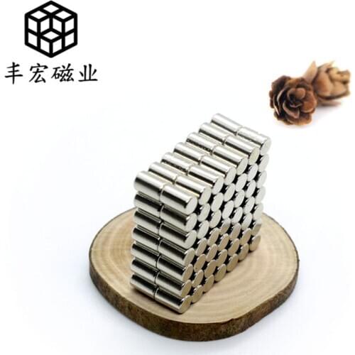 D3 * 5 NdFeB powerful magnet round toy powerful magnetic cylindrical small magnet 3 × 5