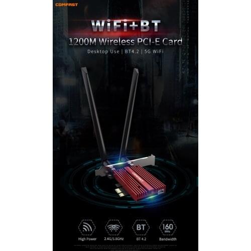 Desktop Dual Band 2.4G/5Ghz Wifi Bluetooth Wlan For Intel 8265NGW Wireless-AC 8265 PCI-E 802.11ac 867Mbps MU-MIMO WIFI BT 4.2