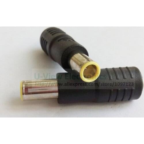 NCHTEK DC 7.9x5.5mm Male to DC 5.5x2.1mm Female Power Plug Tip For Laptop Jack Connector Adapter/Free Shipping/2PCS