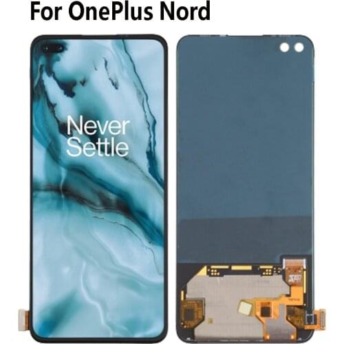 Original 6.44" For For Oneplus Nord AC2001 AC2003 LCD Display Screen Touch Panel Digitizer Assembly Replacement