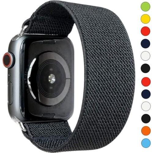 Scrunchie Strap for Apple watch band 44mm 40mm iWatch band 38mm 42mm women belt watchband bracelet apple watch series 3 4 5 se 6