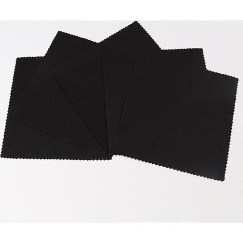 Microfiber Glasses Wipe Cloth Black Glasses Cloth Glasses Accessories Sunglasses Cleaning Cloth