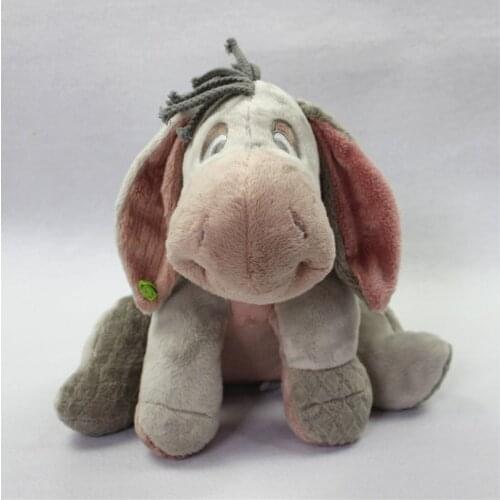 Disney 30cm Cute Cartoon Gray Eeyore Donkey Stuff Animal Soft Plush Toy Doll Birthday Children Gift Collection