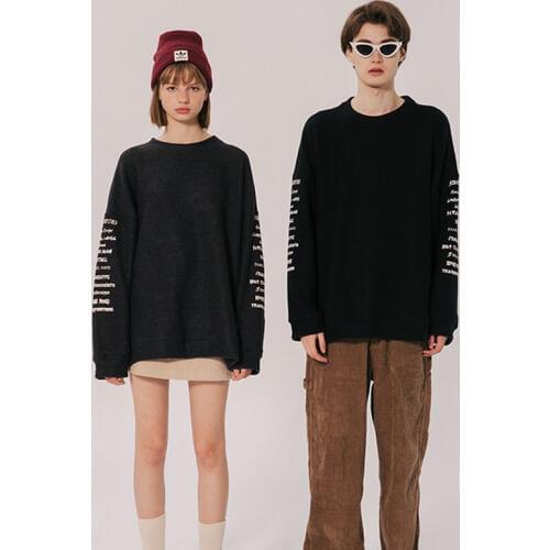 YUPINCIAGA Women Man Hip-hop printed letter couple Solid color Sweatshirt harajuku sexy crop top hoody large size fashion