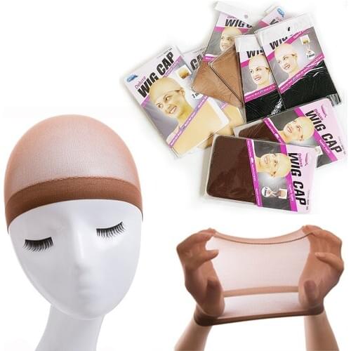 10pieces(5bags) Clearance Quality Deluxe Wig Cap Hair Net For Weave Hair Wig Nets Stretch Mesh Wig Cap For Making Wigs Free size