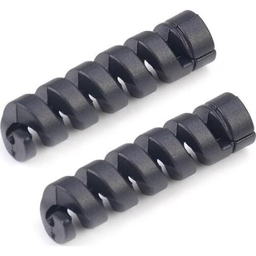 2020 2Pcs Cable Protector Silicone Bobbin Winder Wire Cord Organizer Cover for Apple iphone USB Charger Cable Cord