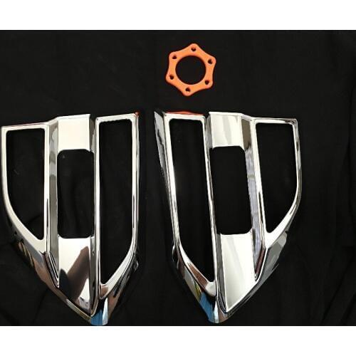 2016-2018 suitable for ranger accessories ABS chrome side fender vent cover trim for ford RANGER new PICKUP car ranger styling