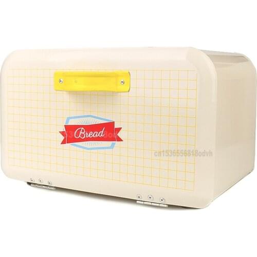 5L Nordic Galvanized snack storage box Desktop Large Capacity Moisture and dustproof Food container Non-corrosive Bread box
