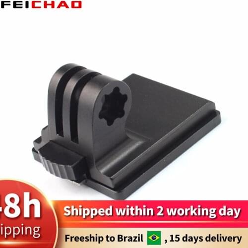 F06678 Aluminum Fixed Mount Helmet for GOPRO Hero 1 2 3 3+ 4 4Session 5 5 Session and NVG Mount Base
