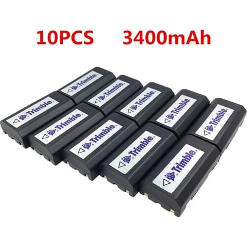 10pcs 2020 Brand new 3400mAh 7.4V Trimble 54344 Battery for Trimble RTK Battery 5700 5800 MT1000 R7 R8 surveying instruments