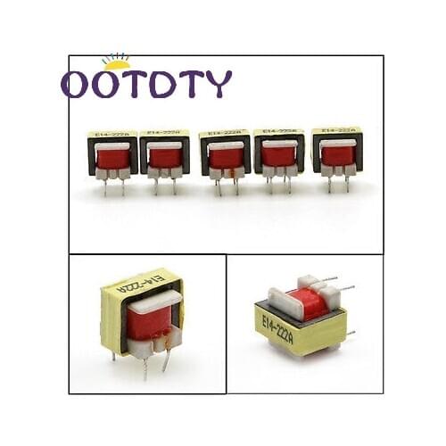 Audio 1300 : 8 Ohm Transformer EE14 Transformateur POS Machine-transformer 5Pcs-ThZ