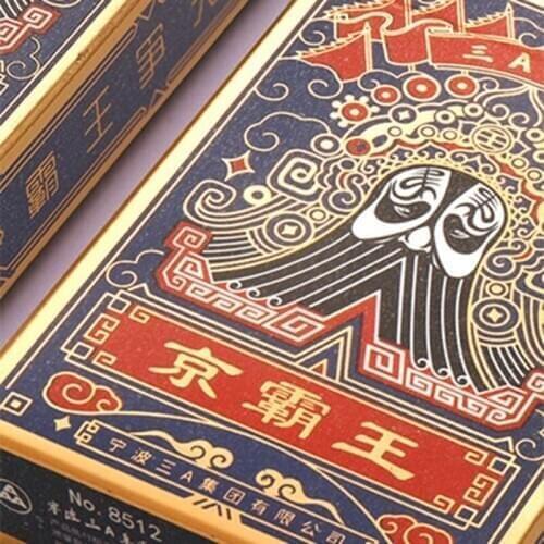 Chinese Style Peking Opera Poker Cards Chinese Traditional Culture Playing Cards M68D