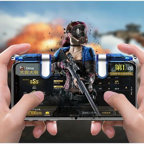 M7 Gaming Trigger For PUBG Gamepad Mobile Control Shooting Game Fire Buttons L1 R1 for Android IOS Smart Phone Joystick