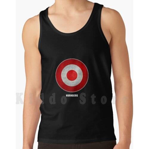 Love My City Nurnberg Target Germany Tank Tops Vest Sleeveless Nurnberg Hooligans Ultras Germany Germany Numberg