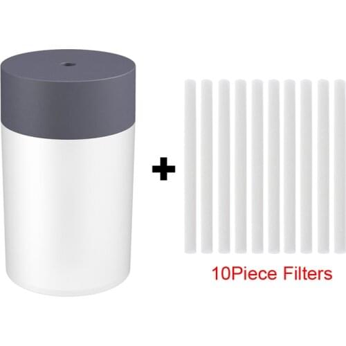 Car Mini Humidifier Simple Aroma Diffuser USB 260ML Bedroom Itrasonic Cylindrical Office Desktop Beautiful Night Light