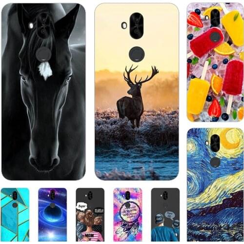 Fashion Bumper Cute Case For ASUS Zenfone 5 Lite ZC600KL 6.0" Case Soft Silicone Cat Horse Flower Cover Back Shell