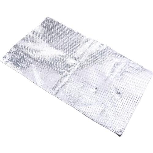 Motorcycle Fairing Exhaust Heat Shield Self Adhesive Sheet 495 x 285 mm