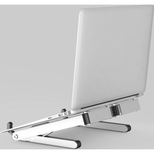 Multifunction Creative Laptop Stand Adjustable Notebook Support Aluminum Alloy Laptop Desktop Holder Stand Folding Laptop Stand