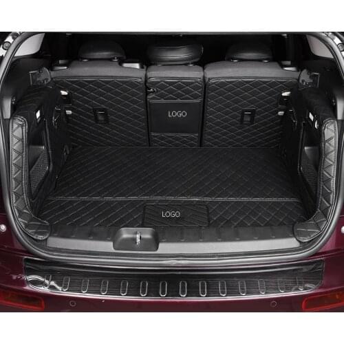 Auto Fully Enclosed Trunk Protection Mat Tail box Decoration Pad For MINI COOPER F54 F55 F56 F60 R60 Car Accessories Interior