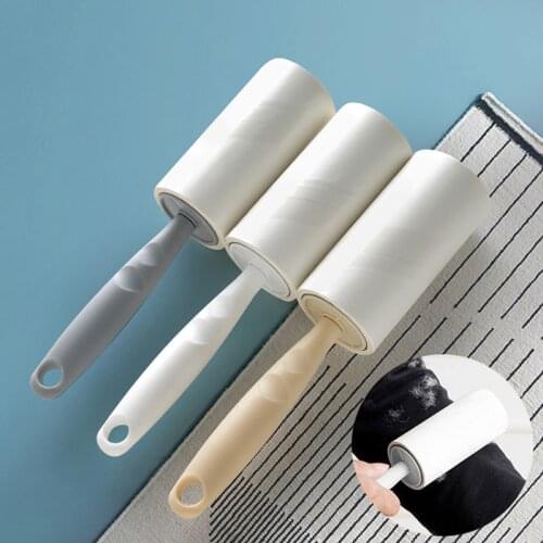 Lint roller Reusable Washable Lint Roller Sticky Silicone Dust Wiper Pet Hair Remover Cleaning Brush Tools for Pet Cloth